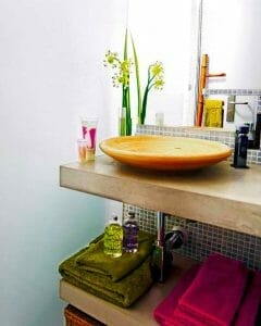 detalles calidos baño feng shui