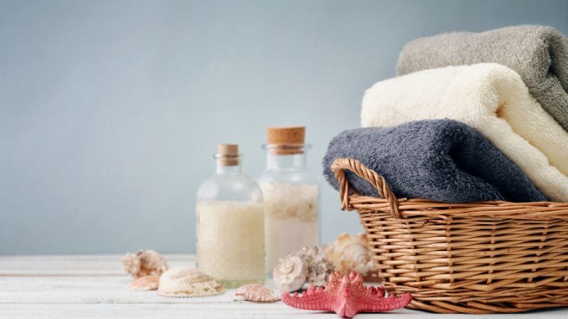 objetos de baño